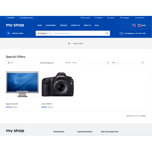Your Online Store for Rent at CHF 69.- per month model Template 1 Your Online Store for Rent at CHF 69.- per month model Template 1